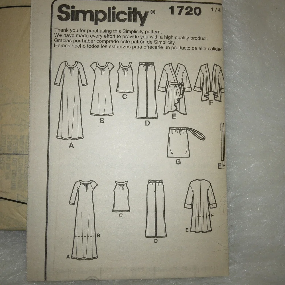 Simplicity 1720 sz